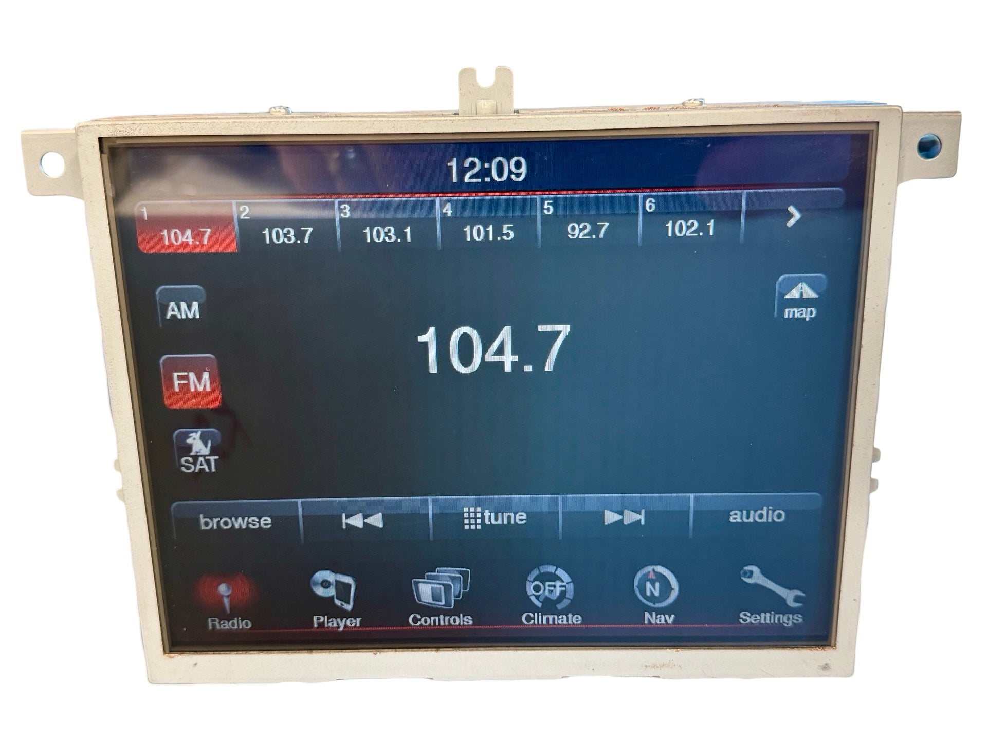 2011+ Dodge Journey Uconnect RB5 RE2 8.4-inch Display Touchscreen Assembly