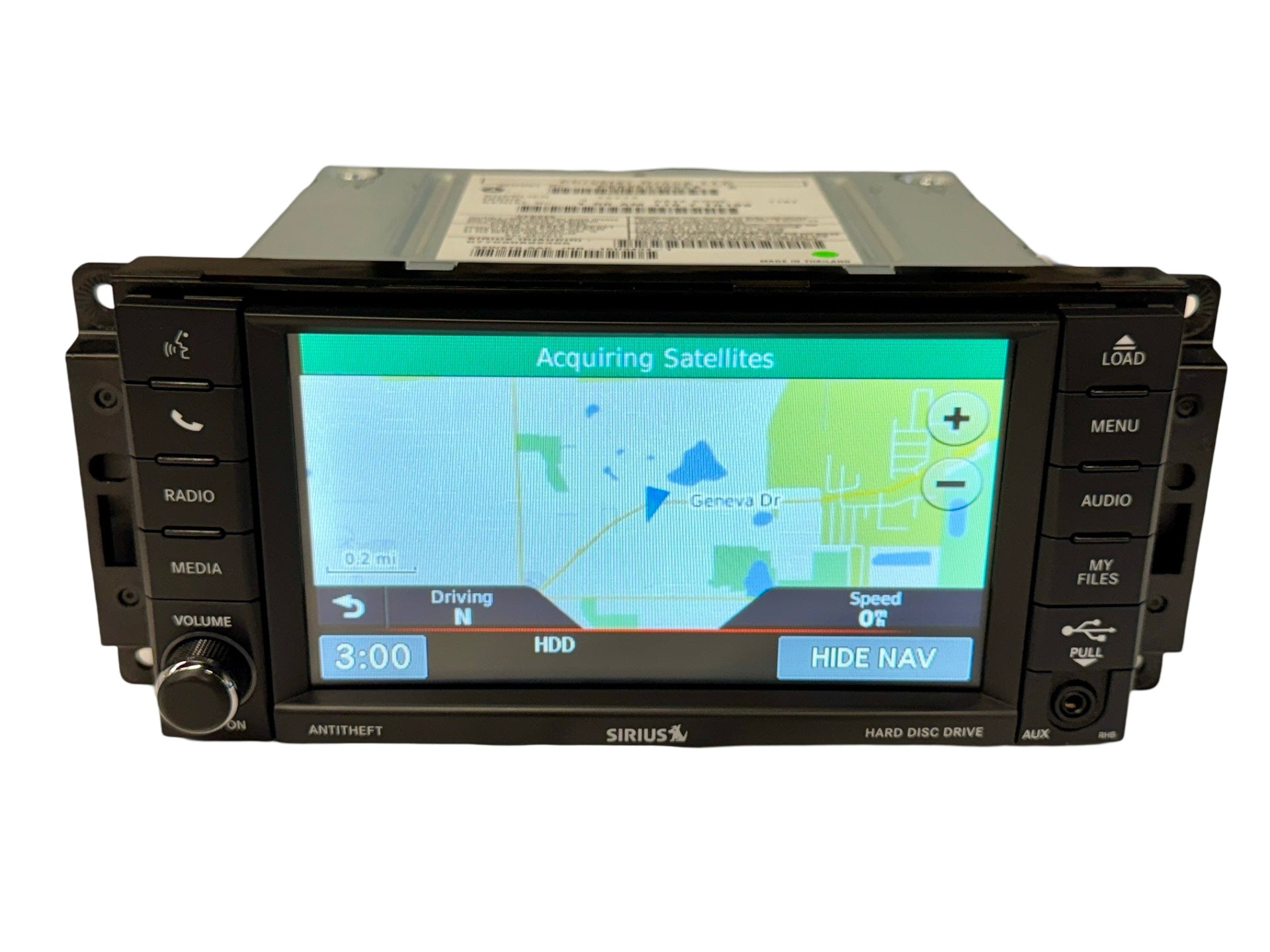 Mopar RHB 430N Garmin Navigation MyGIG Touchscreen Radio - High Sp Blue LED