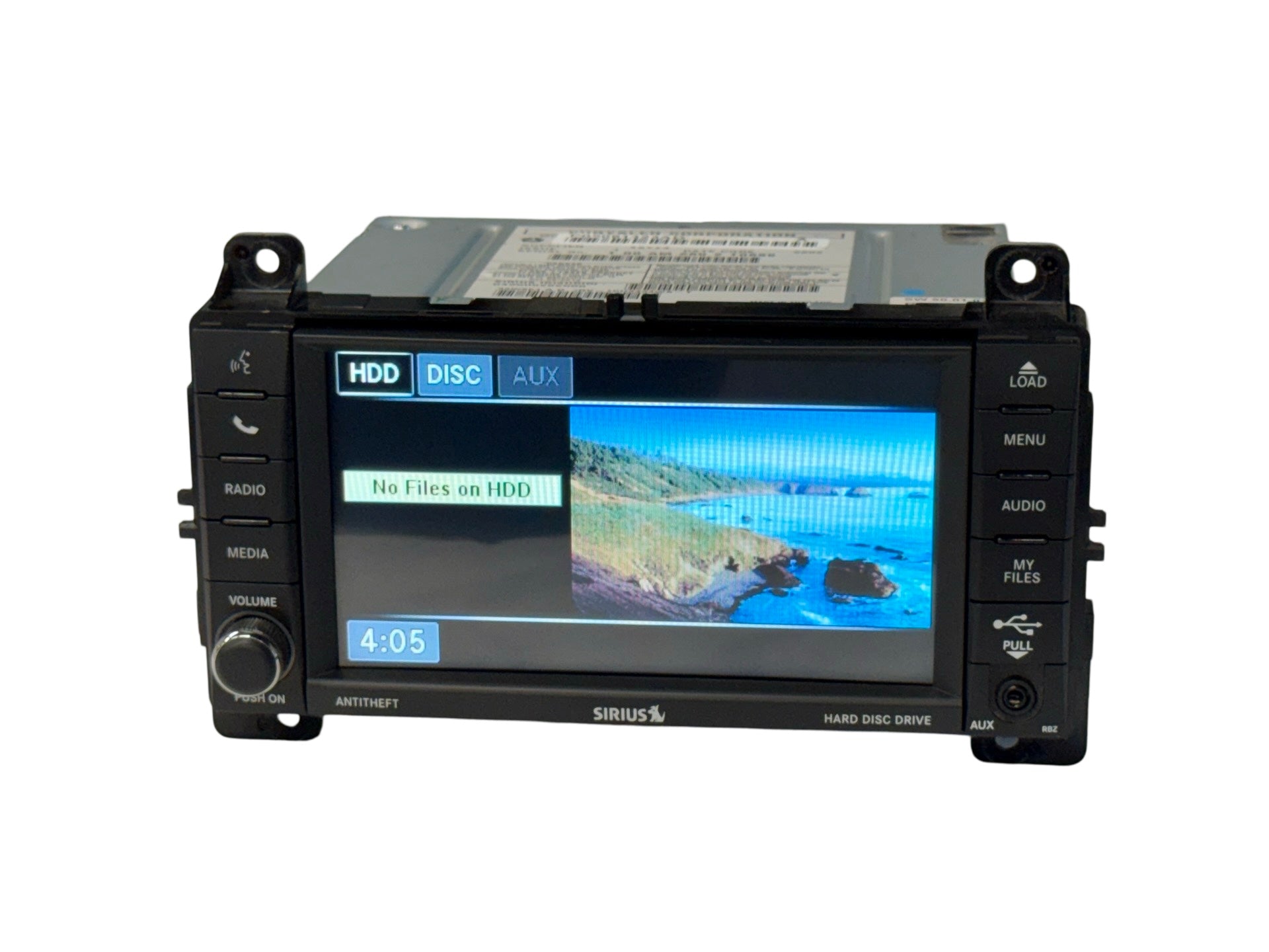 Mopar RBZ 430 MyGIG Touchscreen Radio - High Sp Top Mt Green LED
