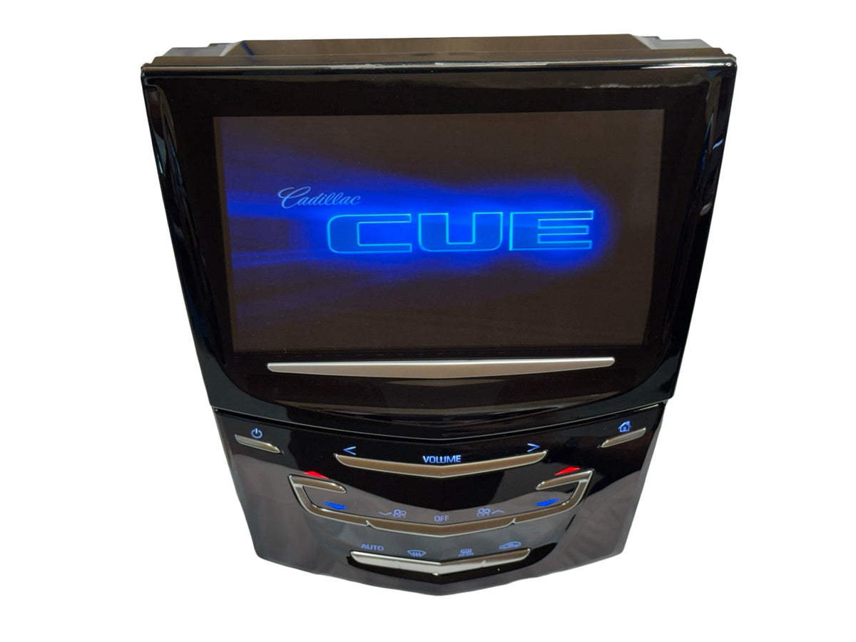 Replacement Service - 2013+ Cadillac Cue - 8-inch Touchscreen Display HVAC Control Center Stack - No Seat Features