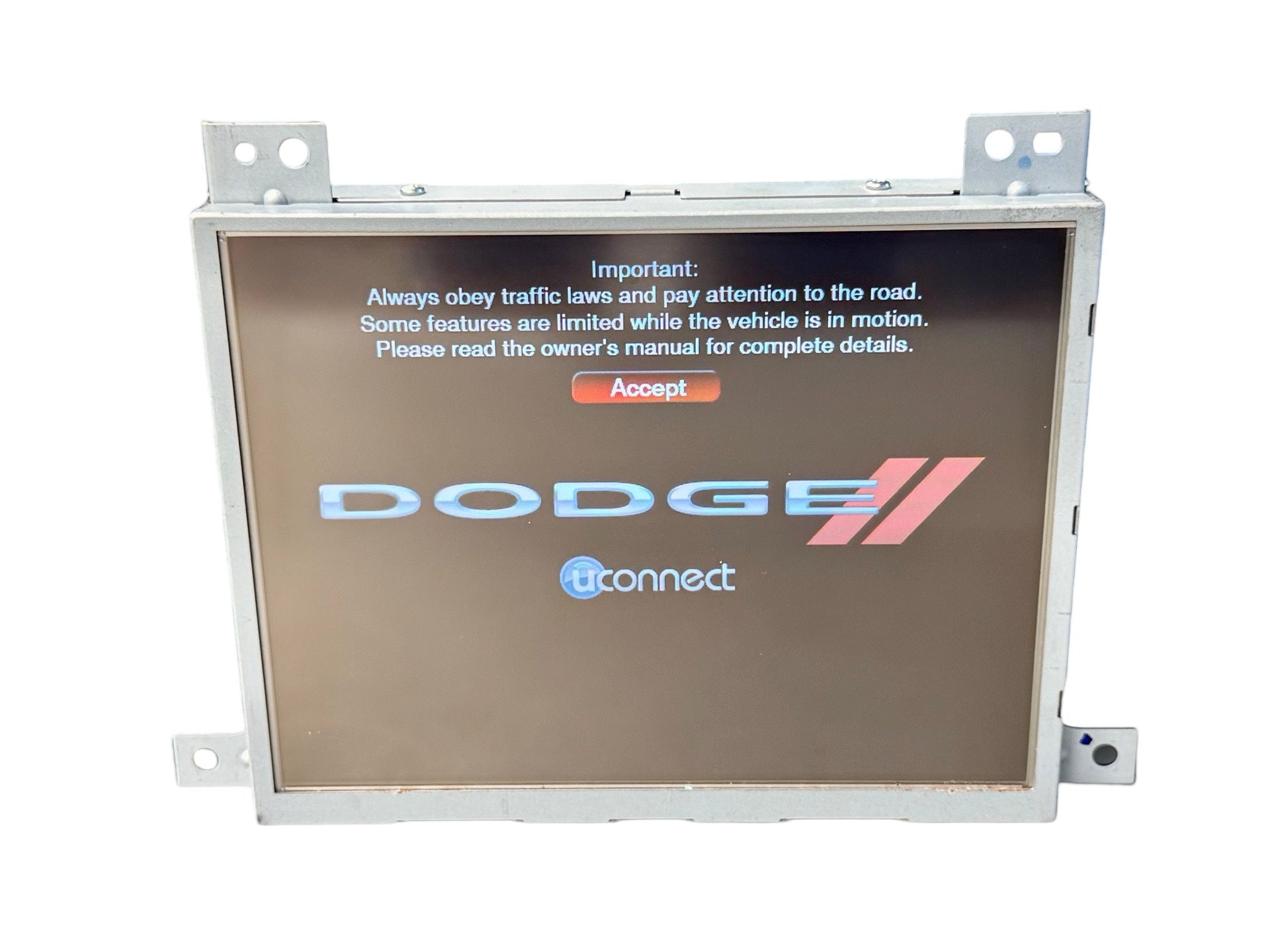 2011-2014 Dodge Charger Uconnect RB5 RE2 8.4-inch Display Touchscreen Assembly