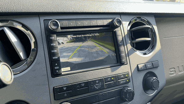 Ford Rear View Mirror Backup Camera Image Reroute Kit
